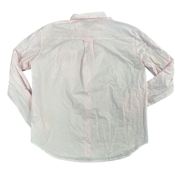 Edikted Women's Oversized Pinstripe Button Up Shirt Size S - Picture 3 of 7